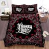 Whiskey Myers Bandana Pattern Bed Sheets Spread Comforter Duvet Cover Bedding Sets elitetrendwear 1