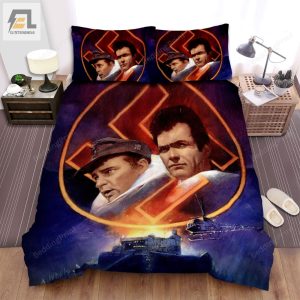 Where Eagles Dare Movie Poster 1 Bed Sheets Duvet Cover Bedding Sets elitetrendwear 1 1