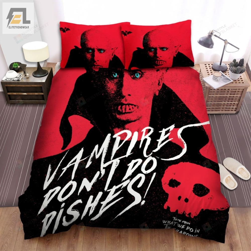 What We Do In The Shadows Movie Poster Iii Photo Bed Sheets Spread Comforter Duvet Cover Bedding Sets 