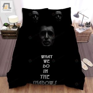 What We Do In The Shadows Movie Poster 5 Bed Sheets Spread Comforter Duvet Cover Bedding Sets elitetrendwear 1 1