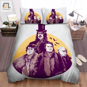 What We Do In The Shadows Movie Poster 1 Bed Sheets Spread Comforter Duvet Cover Bedding Sets elitetrendwear 1 1