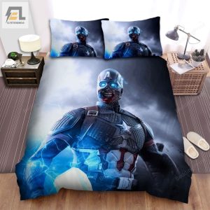 What Ifa Zombie Captain America With Mjolnir Bed Sheets Spread Duvet Cover Bedding Sets elitetrendwear 1 1