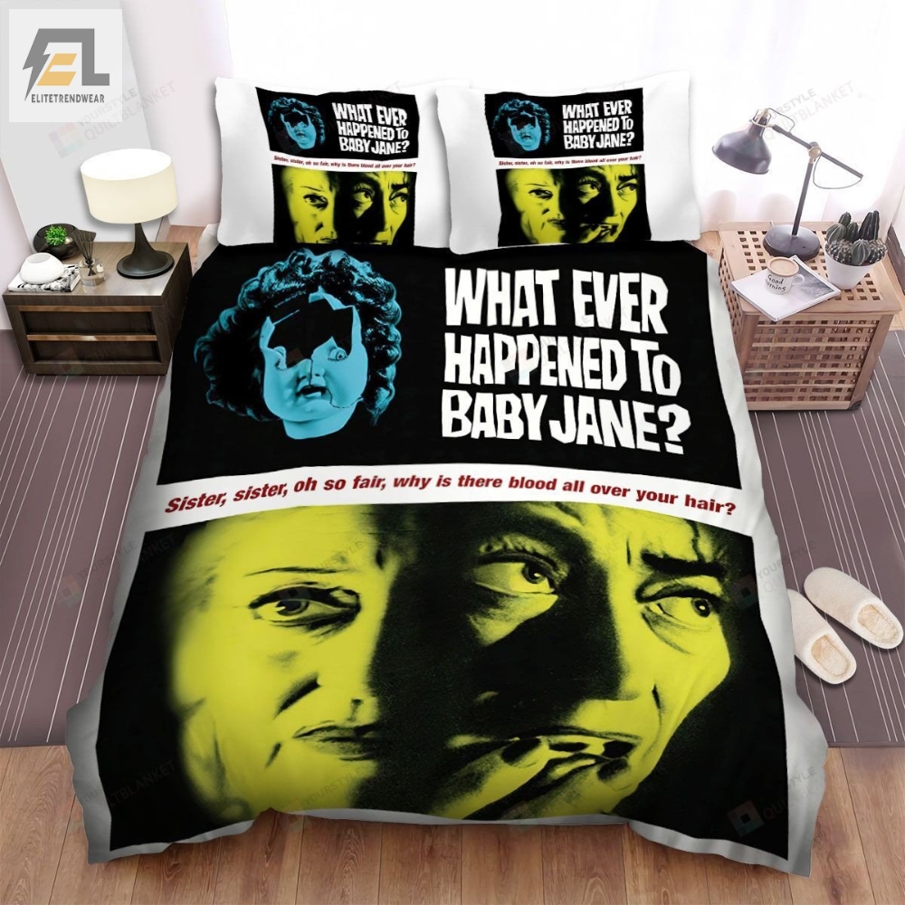 What Ever Happened To Baby Jane 1962 Movie Poster Twodisc Special Edition Bed Sheets Spread Comforter Duvet Cover Bedding Sets 