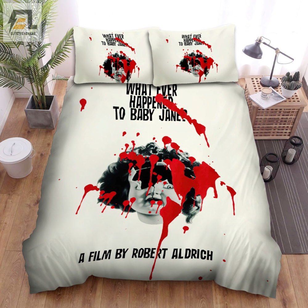 What Ever Happened To Baby Jane 1962 Movie Poster Fanart Ver 5 Bed Sheets Spread Comforter Duvet Cover Bedding Sets 