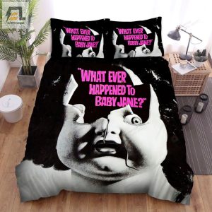 What Ever Happened To Baby Jane 1962 Movie Poster Fanart Ver 4 Bed Sheets Spread Comforter Duvet Cover Bedding Sets elitetrendwear 1 1