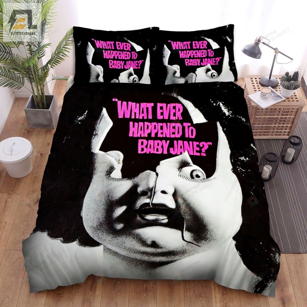 What Ever Happened To Baby Jane 1962 Movie Poster Fanart Ver 4 Bed Sheets Spread Comforter Duvet Cover Bedding Sets 