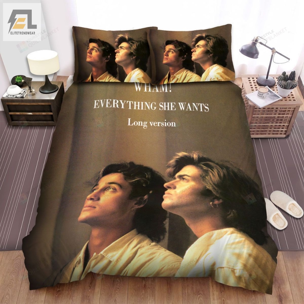 Wham Photo Album Bed Sheets Spread Comforter Duvet Cover Bedding Sets 
