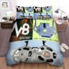 Whale Band Albums Bed Sheets Spread Comforter Duvet Cover Bedding Sets elitetrendwear 1