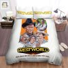 Westworld Boy Have We Got A Vacation For You Movie Poster Ver 2 Bed Sheets Spread Comforter Duvet Cover Bedding Sets elitetrendwear 1