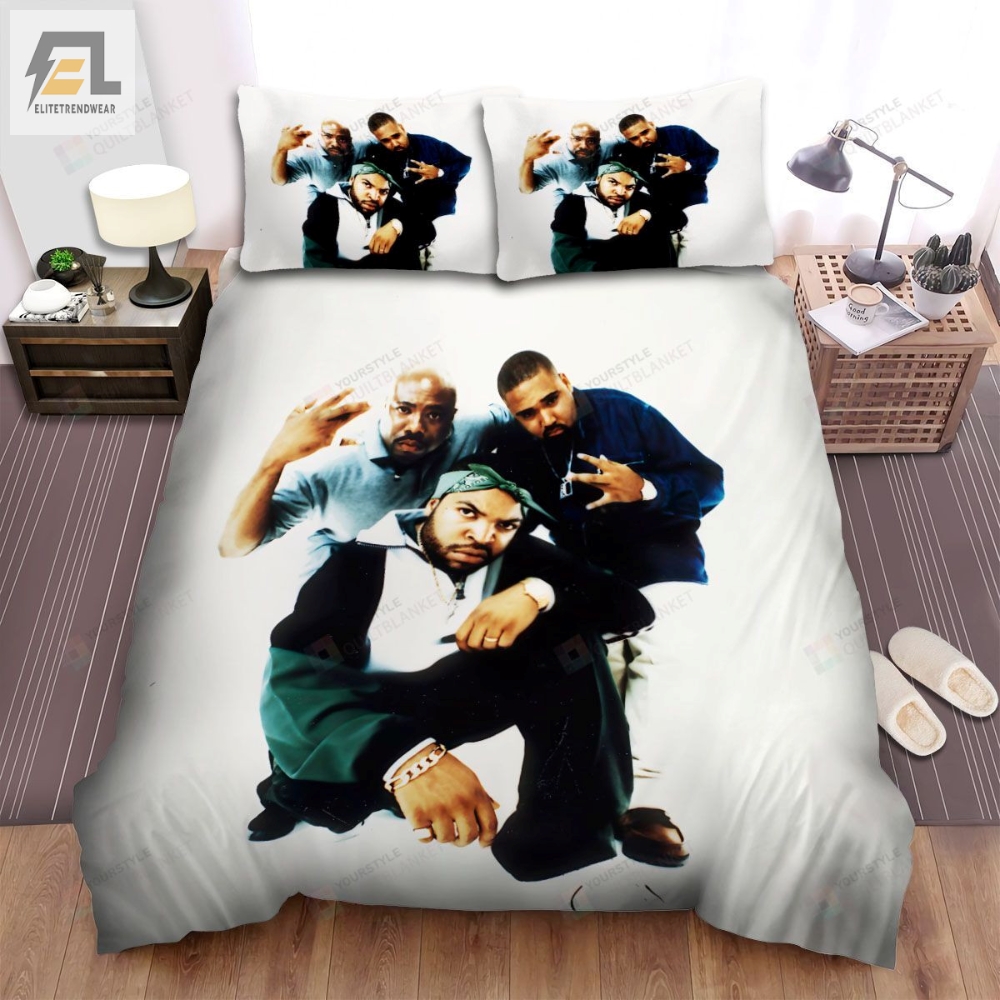 Westside Connection Music Band Photoshoot Bed Sheets Spread Comforter Duvet Cover Bedding Sets 