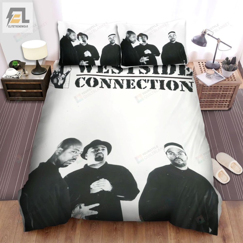 Westside Connection Music Band Ice Cube  Mack 10 Bed Sheets Spread Comforter Duvet Cover Bedding Sets 