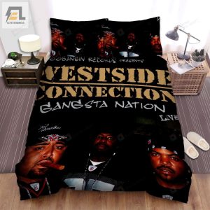 Westside Connection Music Band Gangsta Nation Live Bed Sheets Spread Comforter Duvet Cover Bedding Sets elitetrendwear 1 1