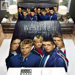 Westlife World Of Our Own Album Music Bed Sheets Spread Comforter Duvet Cover Bedding Sets elitetrendwear 1 1