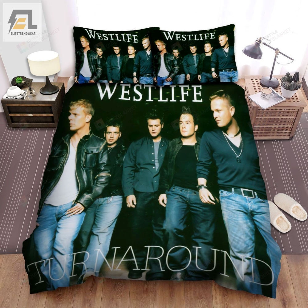 Westlife Turnaround Album Music Bed Sheets Spread Comforter Duvet Cover Bedding Sets 
