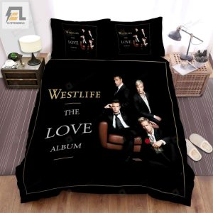 Westlife The Love Album Music Bed Sheets Spread Comforter Duvet Cover Bedding Sets elitetrendwear 1 1