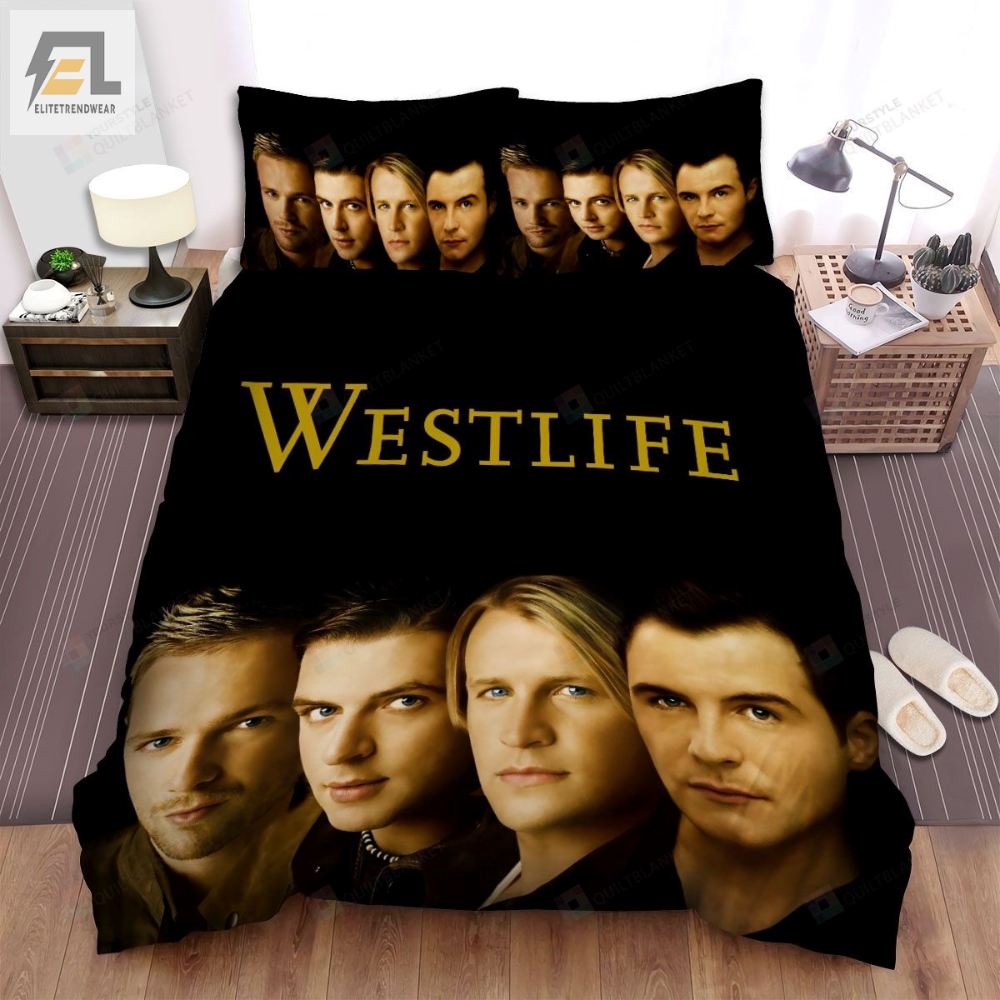 Westlife The Face Of The Band Bed Sheets Spread Comforter Duvet Cover Bedding Sets 