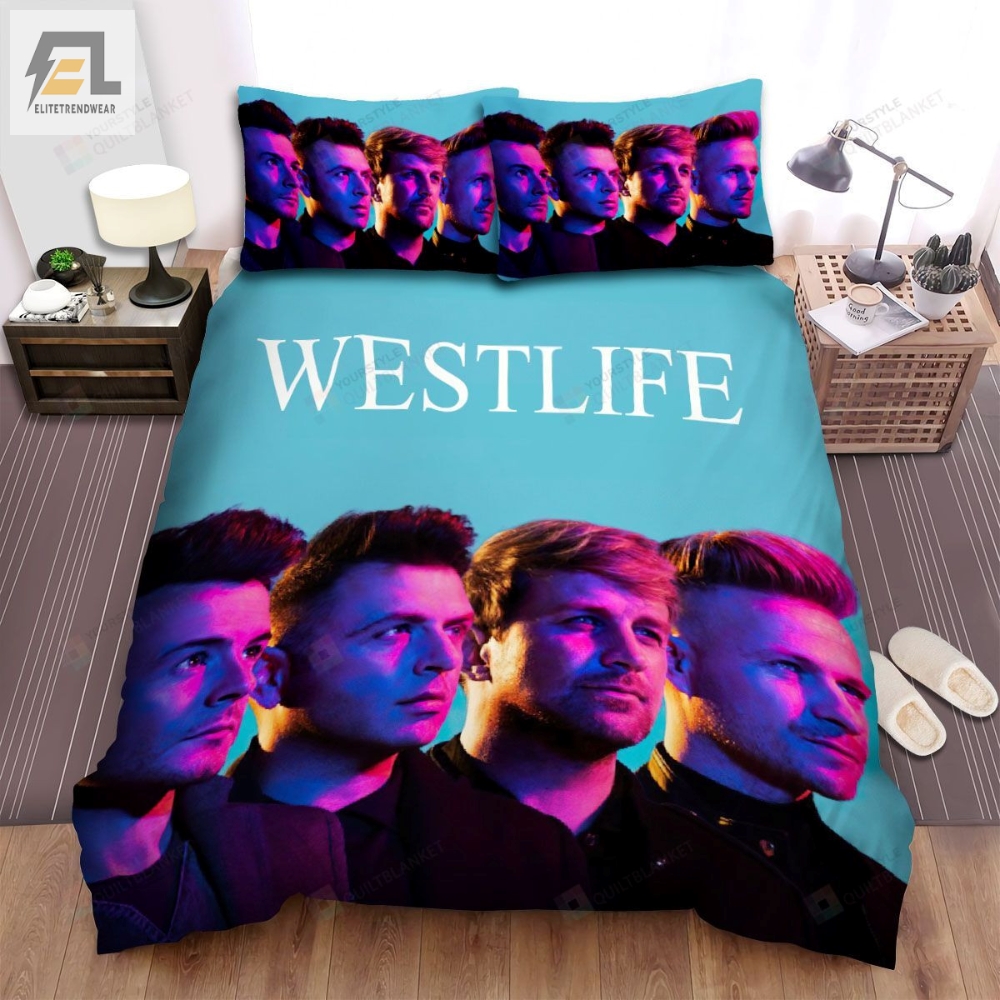 Westlife Spectrum Album Music Bed Sheets Spread Comforter Duvet Cover Bedding Sets 