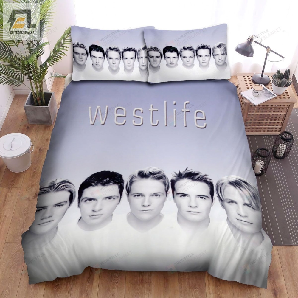 Westlife Portrait Of The Band Bed Sheets Spread Comforter Duvet Cover Bedding Sets 