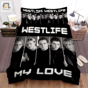 Westlife My Love Album Music Bed Sheets Spread Comforter Duvet Cover Bedding Sets elitetrendwear 1 1