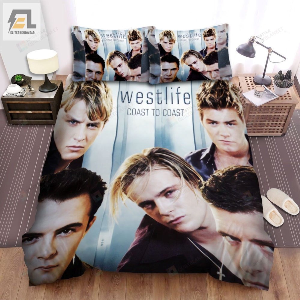 Westlife Coast To Coast Album Music Bed Sheets Spread Comforter Duvet Cover Bedding Sets 