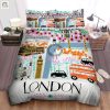 Welcome To London Bed Sheets Duvet Cover Bedding Sets elitetrendwear 1