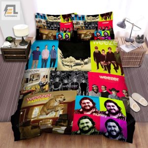 Weezer Albums Bed Sheets Duvet Cover Bedding Sets elitetrendwear 1 1