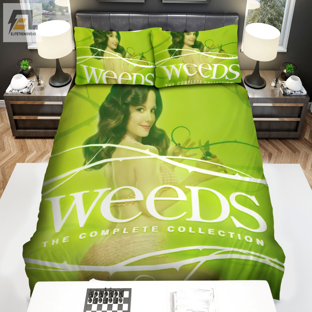 Weeds 2005Â2012 The Complete Collection Movie Poster Bed Sheets Duvet Cover Bedding Sets 