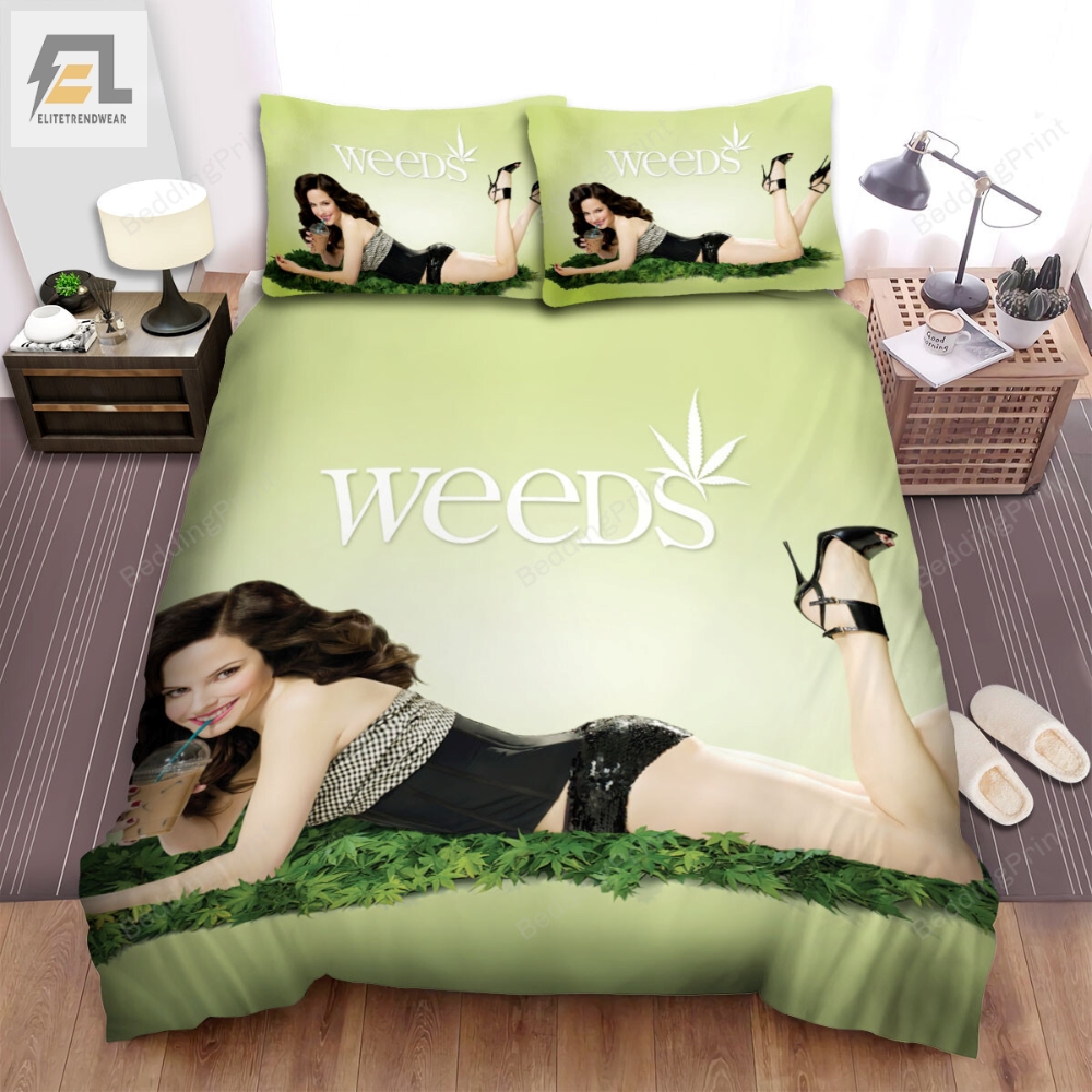 Weeds 2005Â2012 Nancy Botwin Movie Poster Ver 3 Bed Sheets Duvet Cover Bedding Sets 