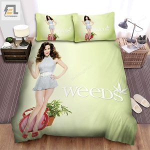 Weeds 2005A2012 Nancy Botwin Movie Poster Ver 2 Bed Sheets Duvet Cover Bedding Sets elitetrendwear 1 1