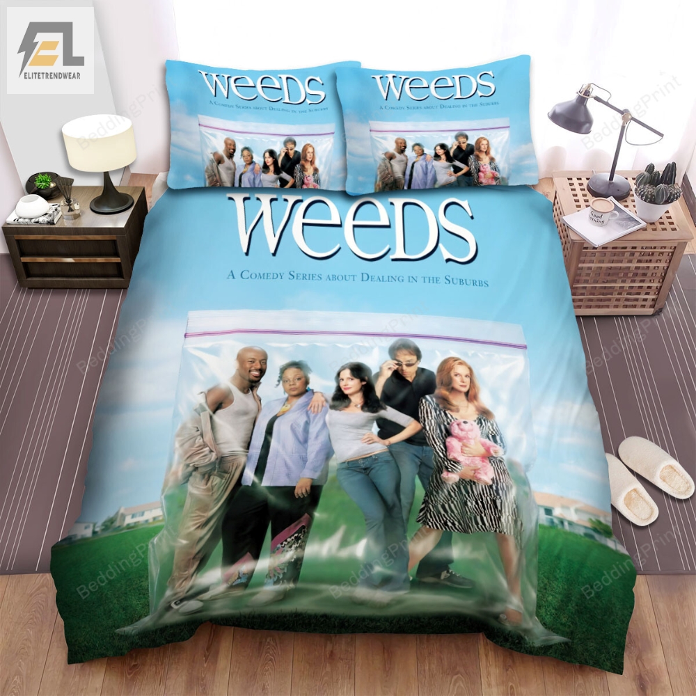 Weeds 2005Â2012 Movie Poster Ver 2 Bed Sheets Duvet Cover Bedding Sets 