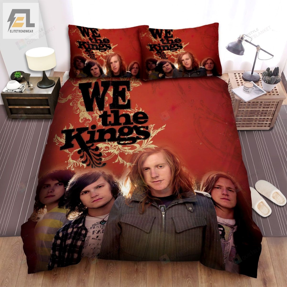 We The Kings Poster Bed Sheets Spread Comforter Duvet Cover Bedding Sets 