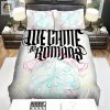 We Came As Romans Band Painting Skull Bed Sheets Spread Comforter Duvet Cover Bedding Sets elitetrendwear 1