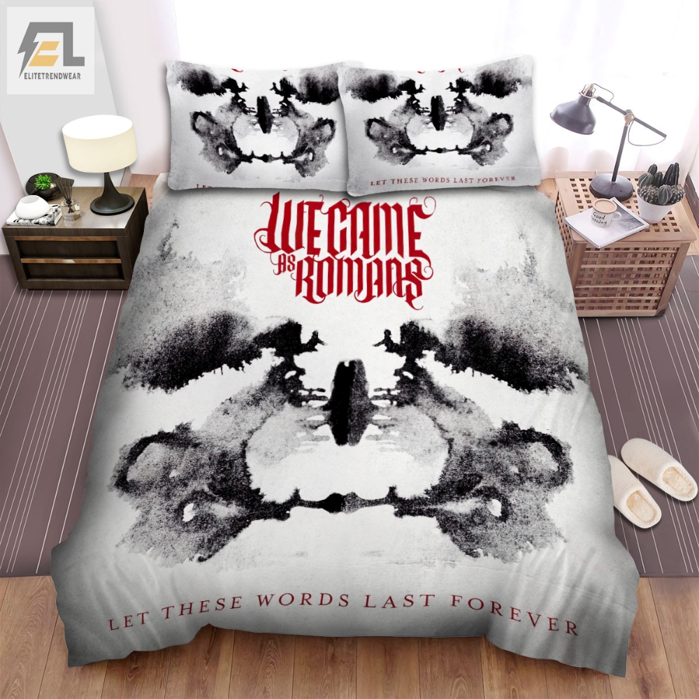 We Came As Romans Band Let These Words Last Foreverbed Sheets Spread Comforter Duvet Cover Bedding Sets 