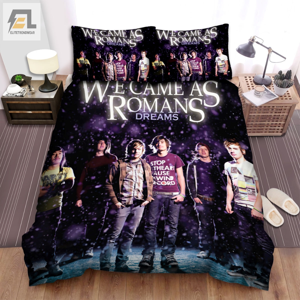 We Came As Romans Band Dreams Bed Sheets Spread Comforter Duvet Cover Bedding Sets 