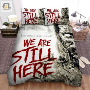 We Are Still Here I Snow Evil Movie Poster Bed Sheets Spread Comforter Duvet Cover Bedding Sets elitetrendwear 1 1