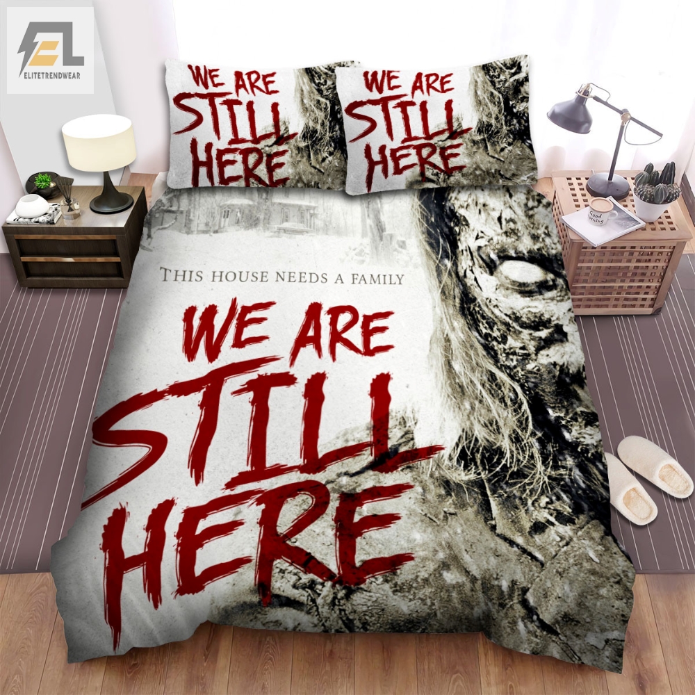 We Are Still Here I Snow Evil Movie Poster Bed Sheets Spread Comforter Duvet Cover Bedding Sets 
