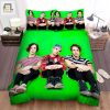 Waterparks Band Blue Background Bed Sheets Spread Comforter Duvet Cover Bedding Sets elitetrendwear 1