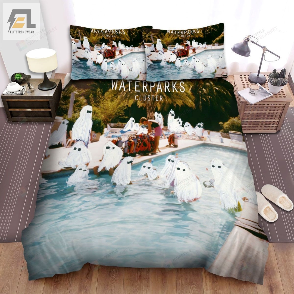 Waterparks Band Album Cluster Bed Sheets Spread Comforter Duvet Cover Bedding Sets 