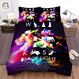 Waterparks Band Album Black Light Bed Sheets Spread Comforter Duvet Cover Bedding Sets elitetrendwear 1 1