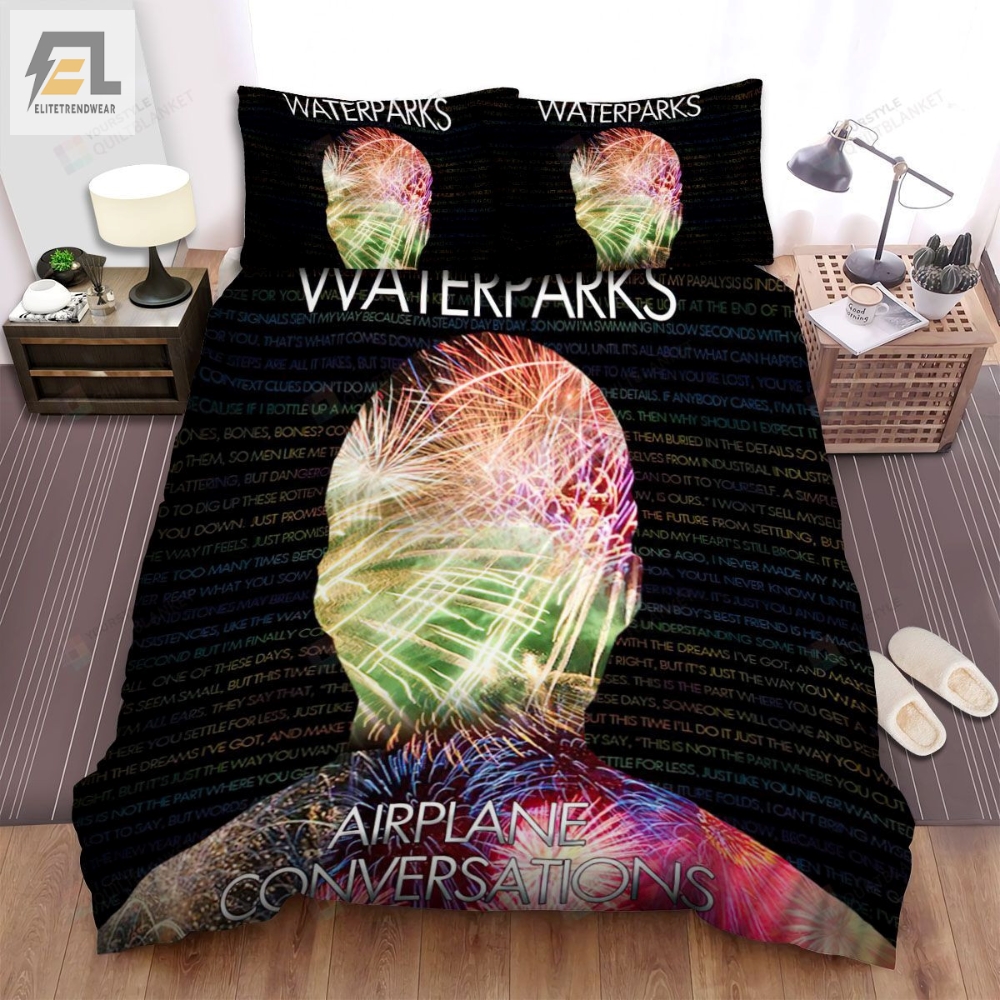Waterparks Band Airplane Conversation Bed Sheets Spread Comforter Duvet Cover Bedding Sets 
