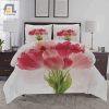 Watercolor Painting Bouquet Of Tulip Flowers Artistic Botanical Romantic Print Bed Sheets Duvet Cover Bedding Sets elitetrendwear 1