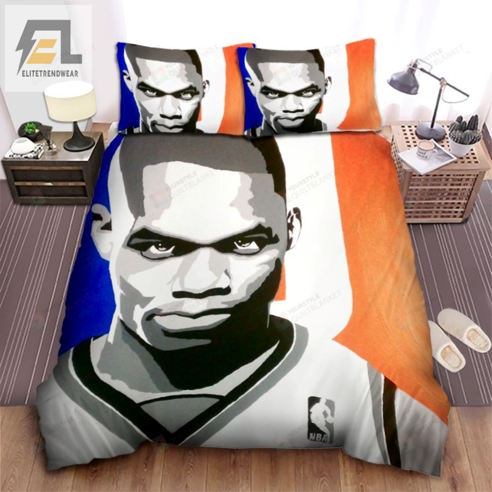 Washington Wizards Russell Westbrook Black  White Photo Bed Sheet Spread Comforter Duvet Cover Bedding Sets 