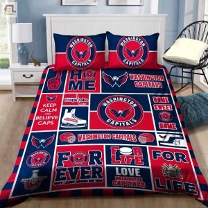 Washington Capitals 3 Bedding Set Duvet Cover Pillow Cases elitetrendwear 1 1