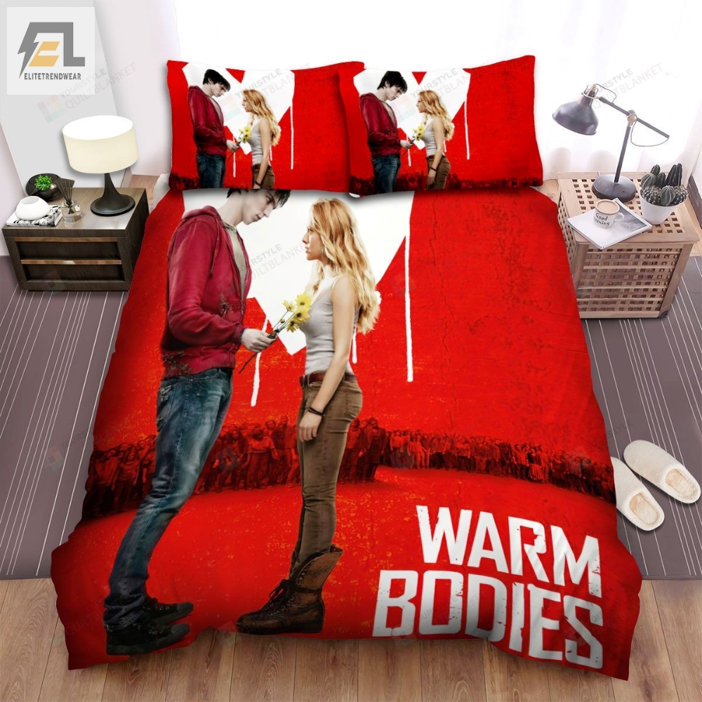 Warm Bodies 2013 Movie Poster Bed Sheets Spread Comforter Duvet Cover Bedding Sets 