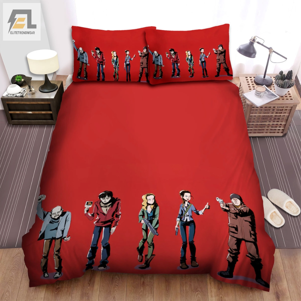 Warm Bodies 2013 Illustration Movie Poster Bed Sheets Spread Comforter Duvet Cover Bedding Sets 