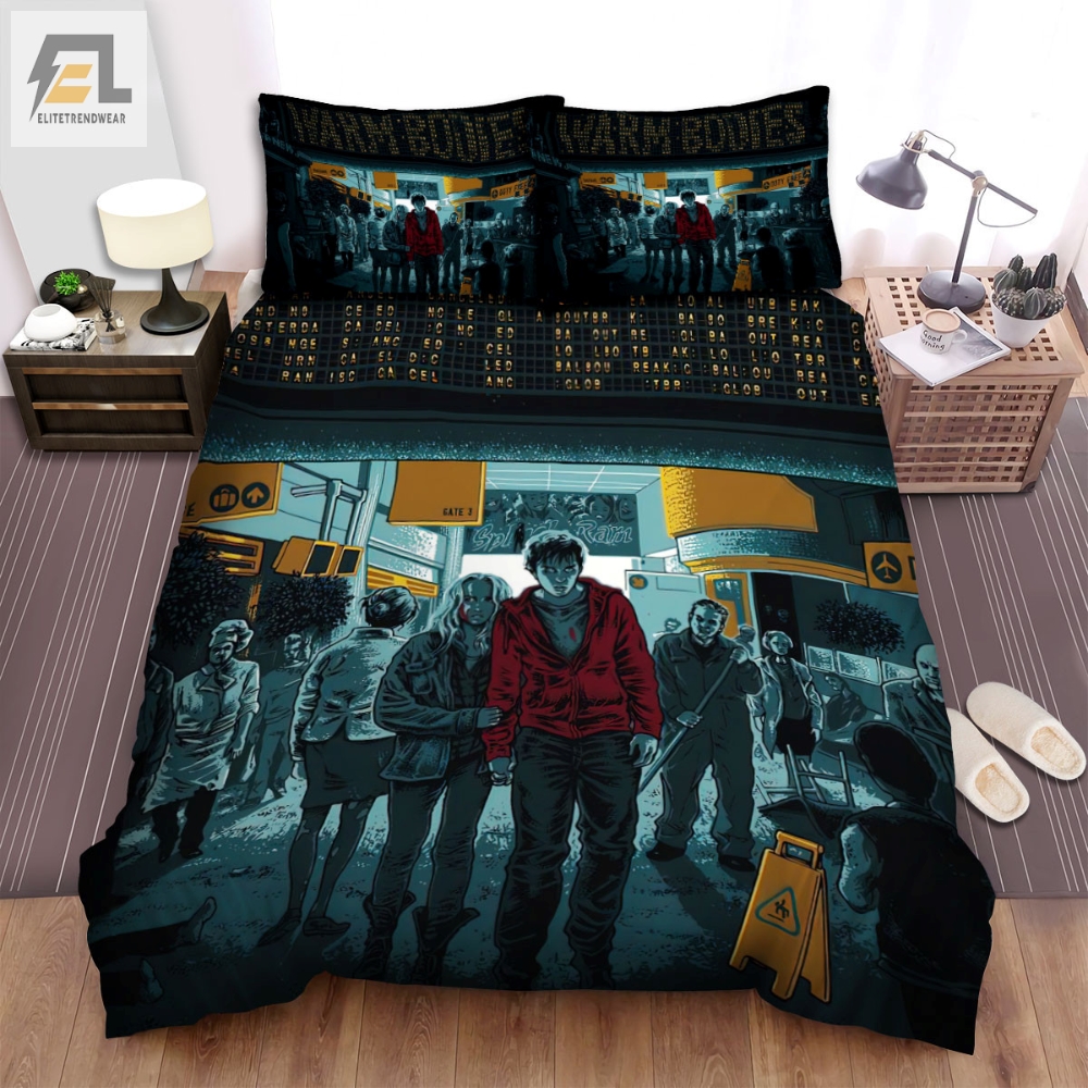 Warm Bodies 2013 Art Fanmade Movie Poster Bed Sheets Spread Comforter Duvet Cover Bedding Sets 