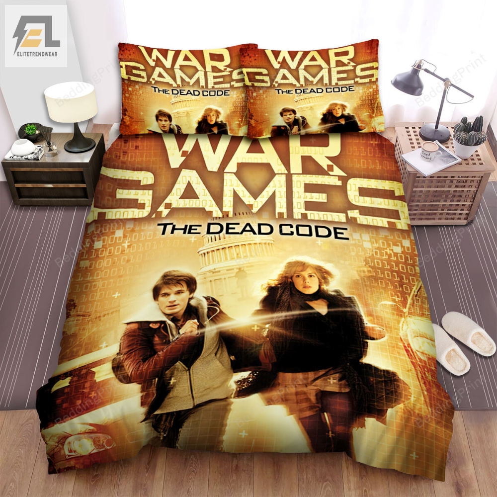 Wargames 1983 The Dead Code Movie Poster Bed Sheets Duvet Cover Bedding Sets 