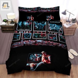 Wargames 1983 Computer Movie Poster Bed Sheets Duvet Cover Bedding Sets elitetrendwear 1 1