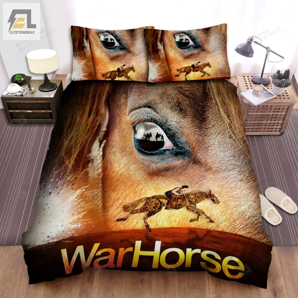 War Horse Movie Poster 3 Bed Sheets Duvet Cover Bedding Sets 