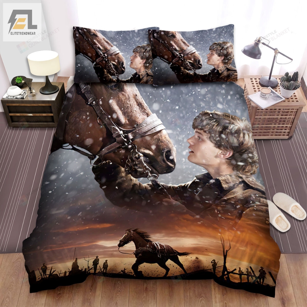 War Horse Movie Art 3 Bed Sheets Duvet Cover Bedding Sets 